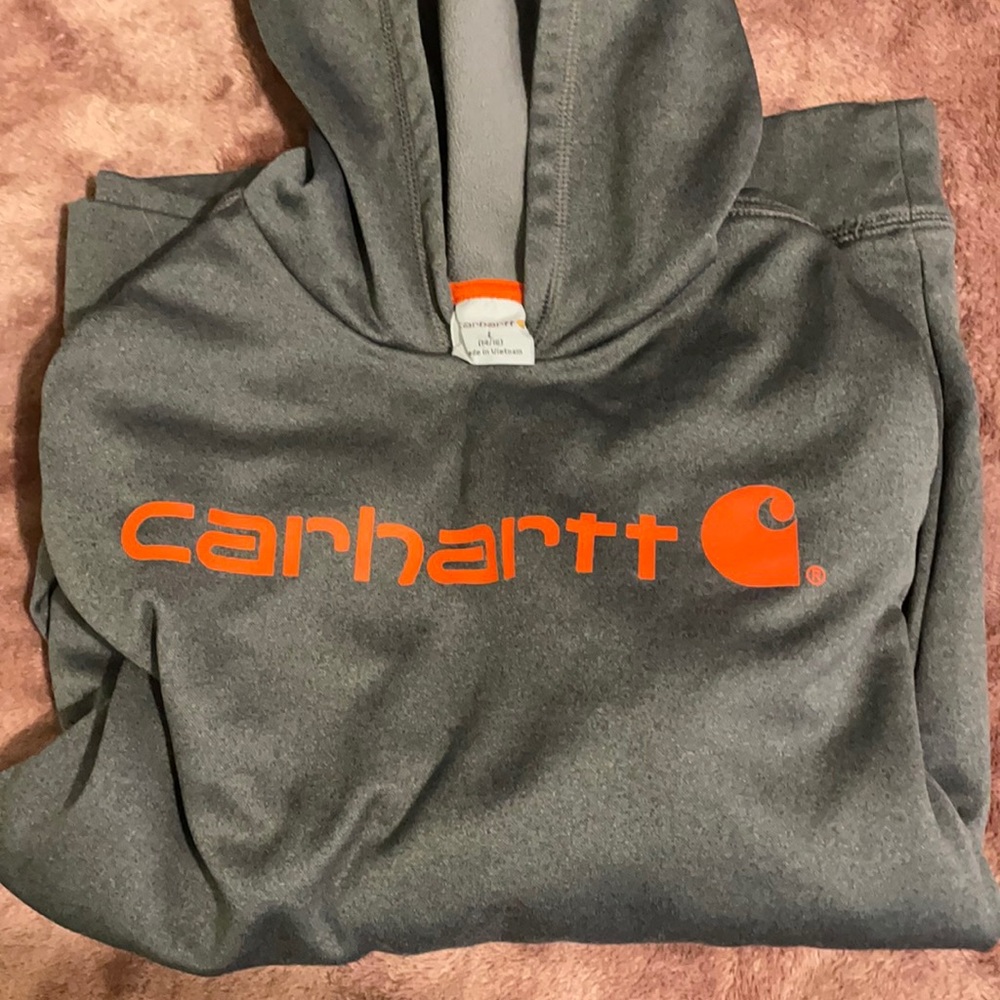 14-16 kid size carhartt hoodie